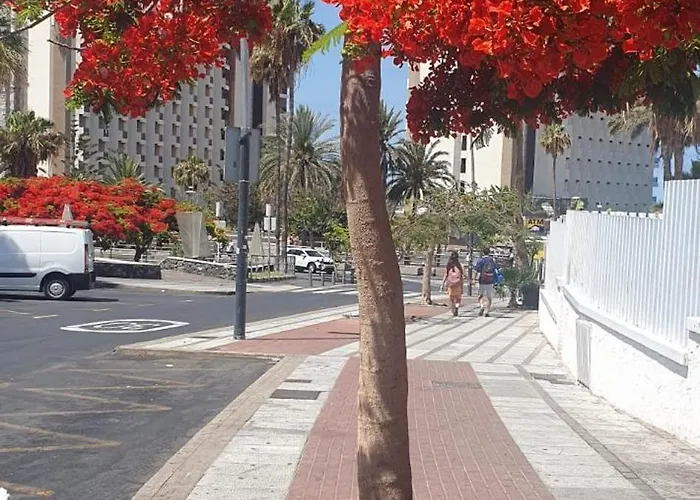 Wonderful White Appartament In Playa Americas