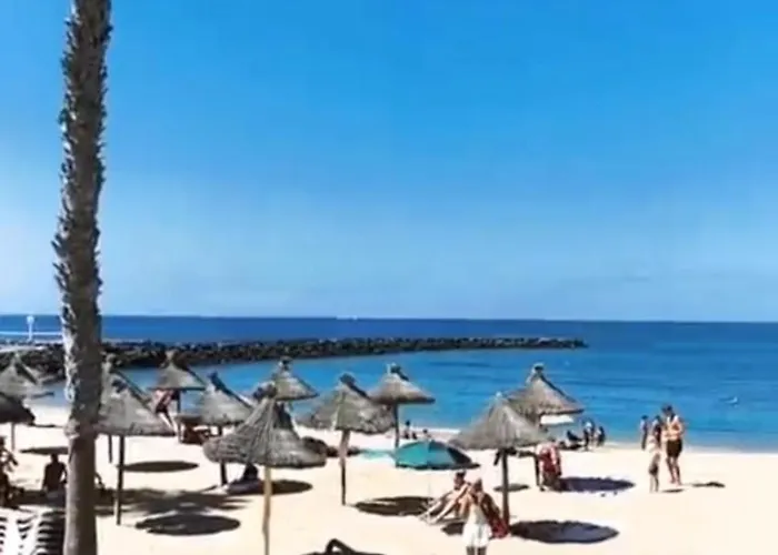 Wonderful White Appartament In Playa Americas بلايا ذي لاس أميريكاس